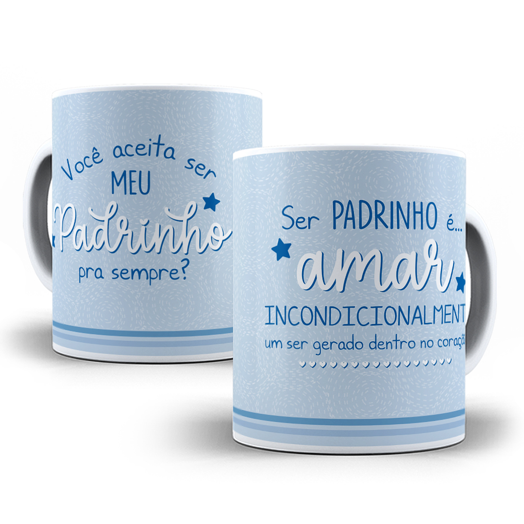 20 Artes para Caneca Dindos Dindas Madrinha Padrinho Arquivo Editável 12