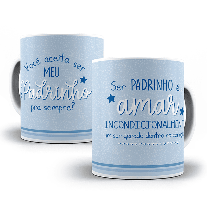 20 Artes para Caneca Dindos Dindas Madrinha Padrinho Arquivo Editável 12