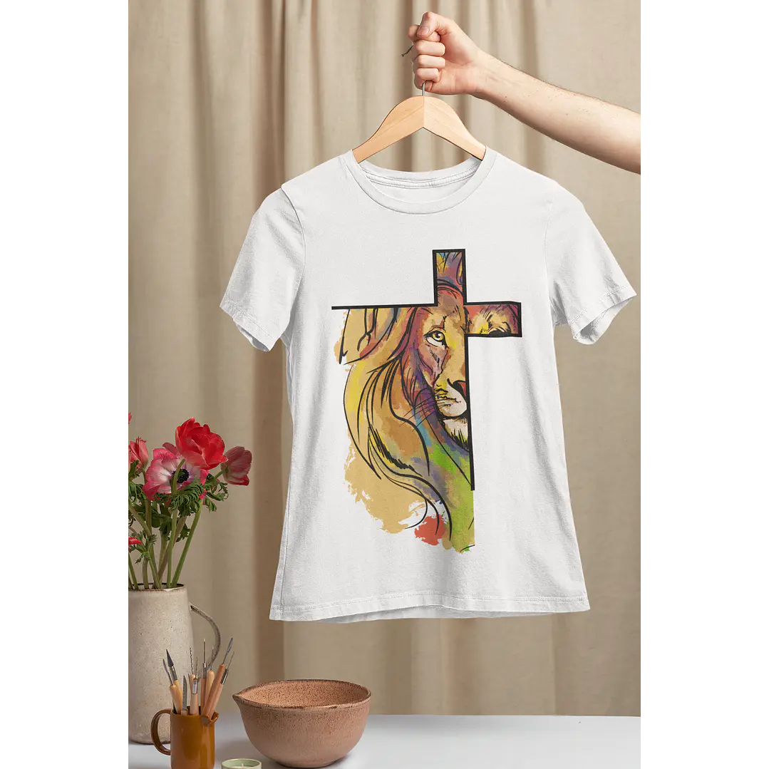 3 Artes para Camisa Leão de Deus Arquivo Editável 1