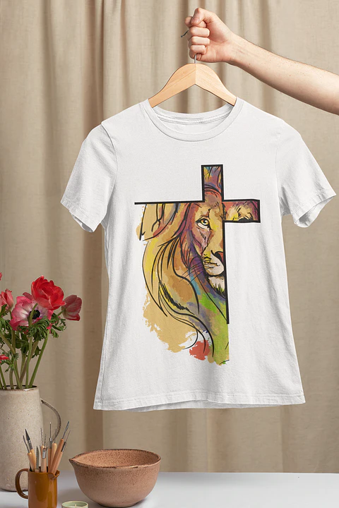3 Artes para Camisa Leão de Deus Arquivo Editável