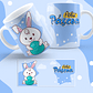 5 Artes para Caneca Coelhinhos Fofinhos Páscoa Arquivo em Jpg - Thumbnail 3