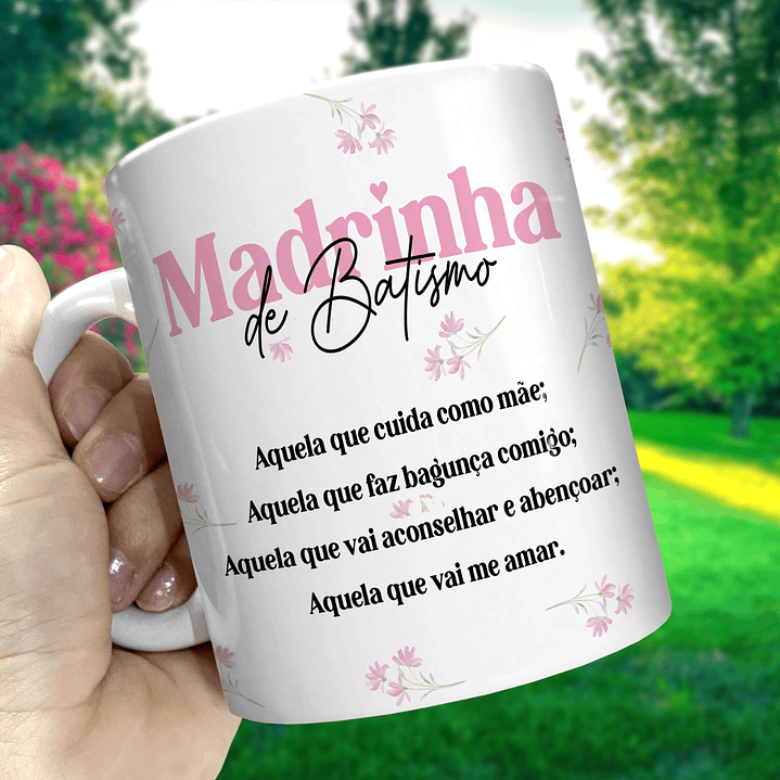 4 Artes para Caneca Dindos Padrinhos Dindas Madrinhas Nossa Senhora Aparecida Arquivo Editável 4