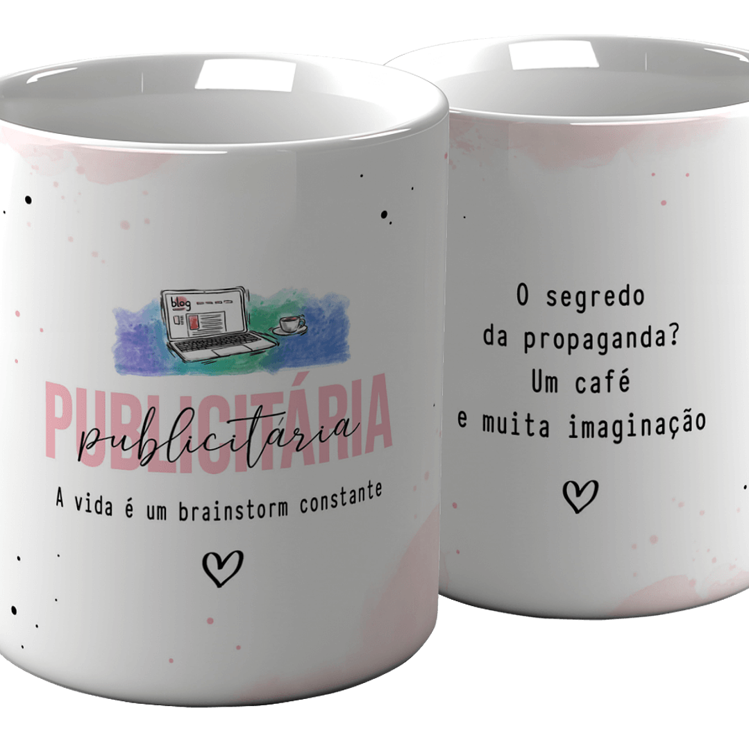 6 Artes para Caneca Profissões Arquivo em Png 4