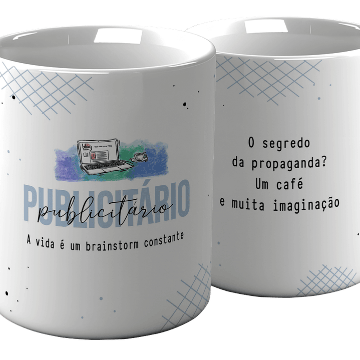 6 Artes para Caneca Profissões Arquivo em Png 5