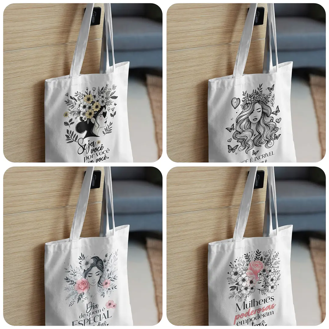 10 Artes para Caneca e Camisa Dia das Mulheres Arquivo Editável  13