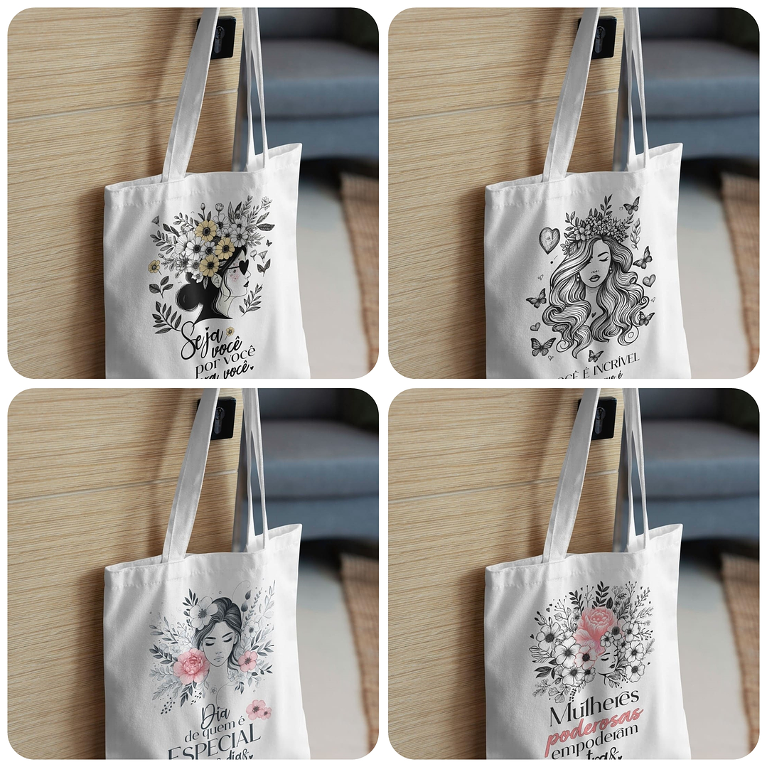 10 Artes para Caneca e Camisa Dia das Mulheres Arquivo Editável  13