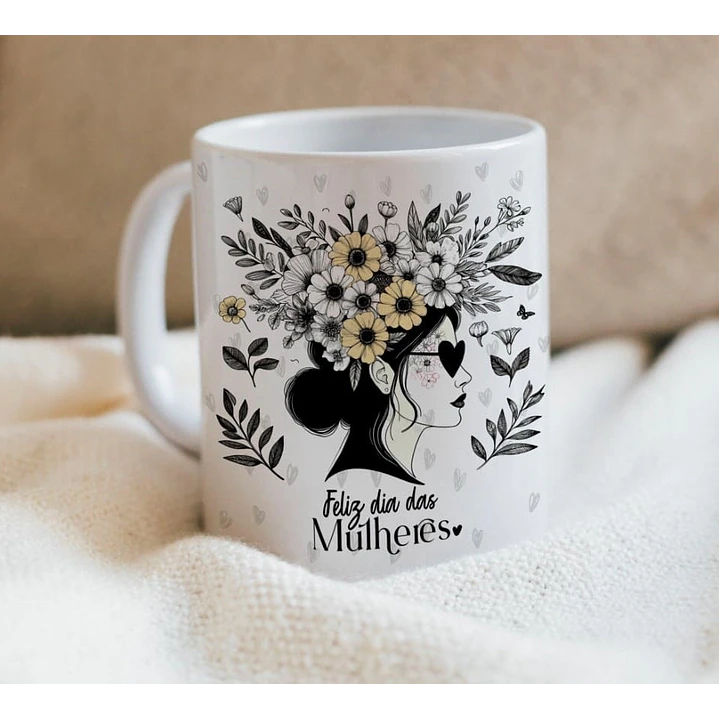 10 Artes para Caneca e Camisa Dia das Mulheres Arquivo Editável  10