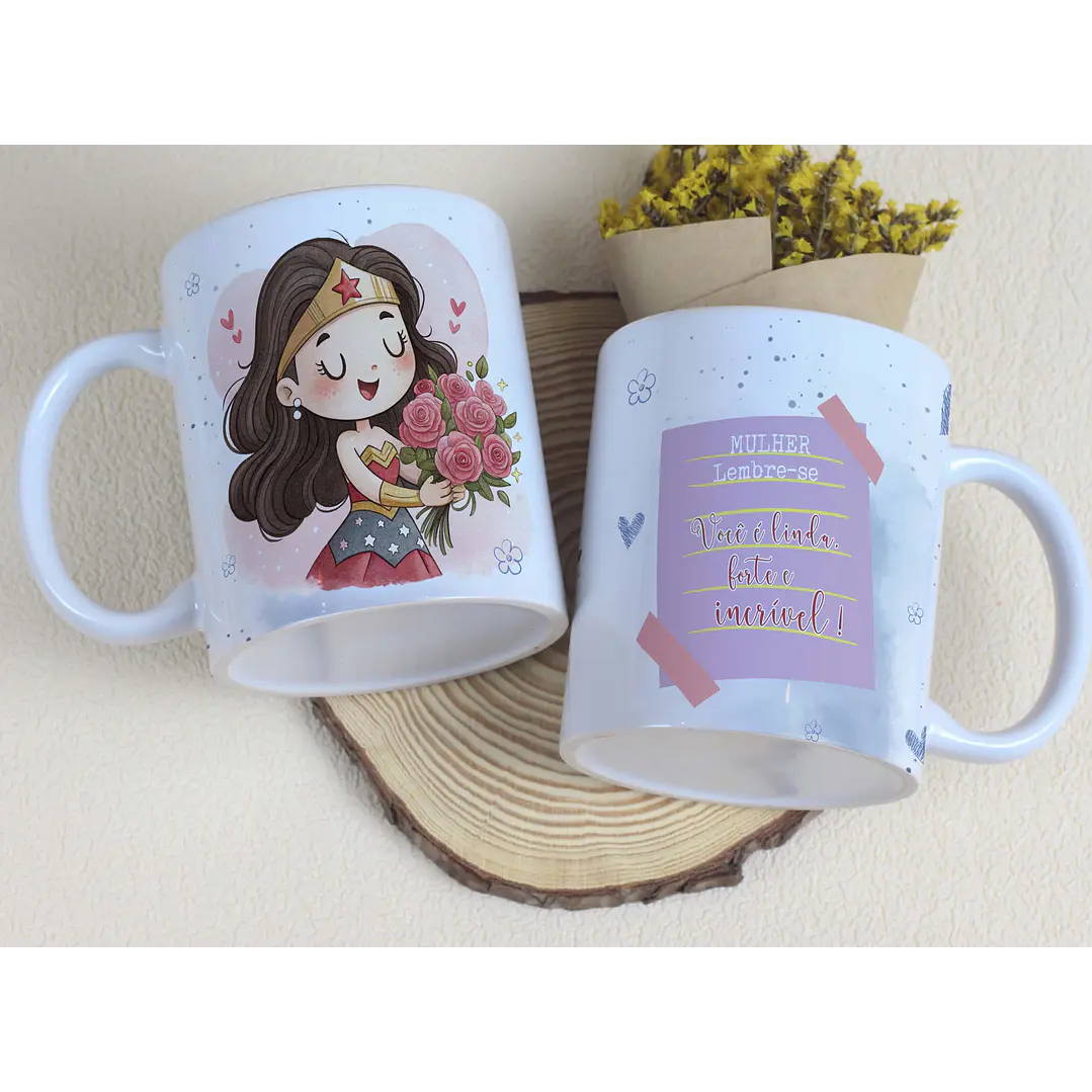 17 Artes para Caneca e Capa Agenda Dia das Mulheres Guerreiras Arquivo Editável   2