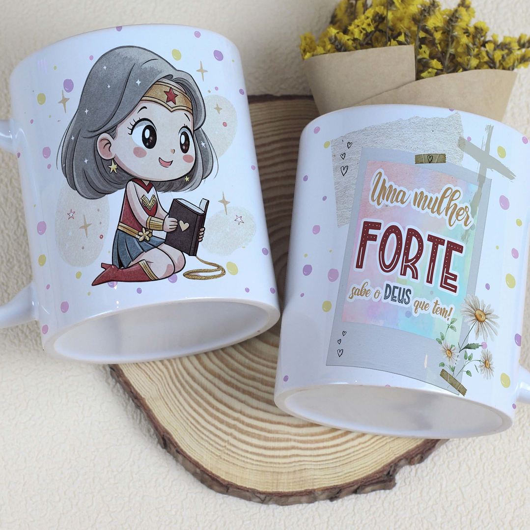 17 Artes para Caneca e Capa Agenda Dia das Mulheres Guerreiras Arquivo Editável   4