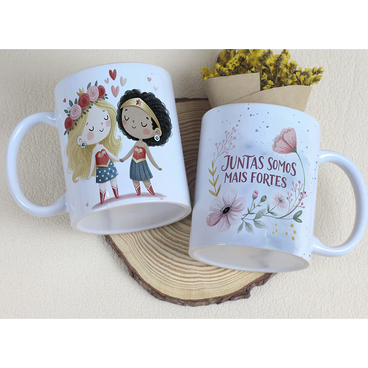 17 Artes para Caneca e Capa Agenda Dia das Mulheres Guerreiras Arquivo Editável   7