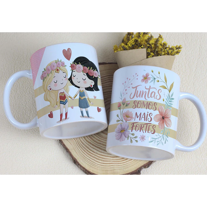 17 Artes para Caneca e Capa Agenda Dia das Mulheres Guerreiras Arquivo Editável   8