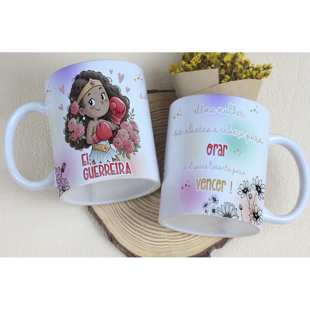 17 Artes para Caneca e Capa Agenda Dia das Mulheres Guerreiras Arquivo Editável   9