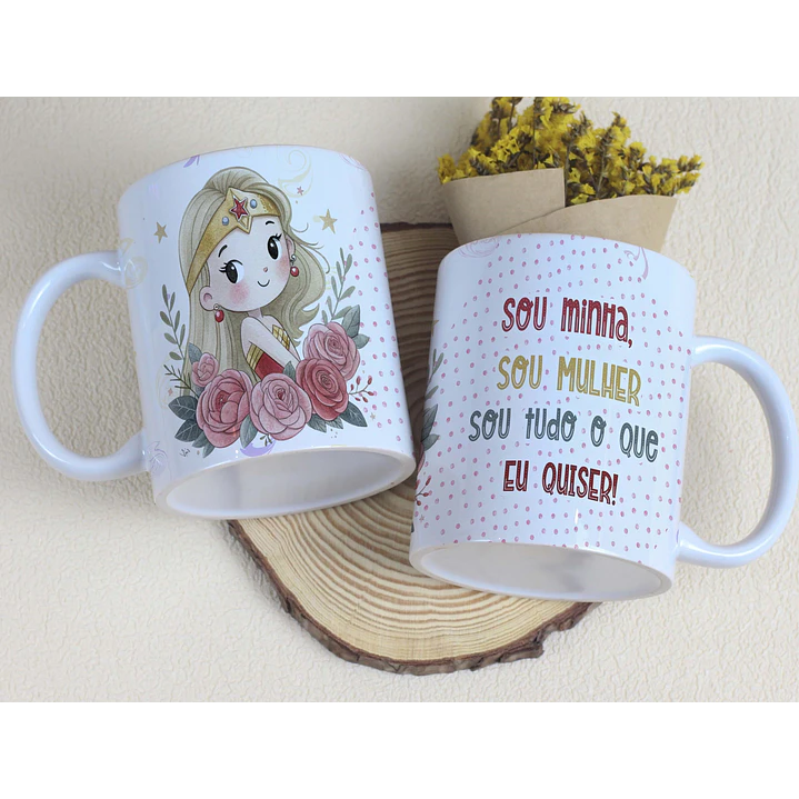 17 Artes para Caneca e Capa Agenda Dia das Mulheres Guerreiras Arquivo Editável   17