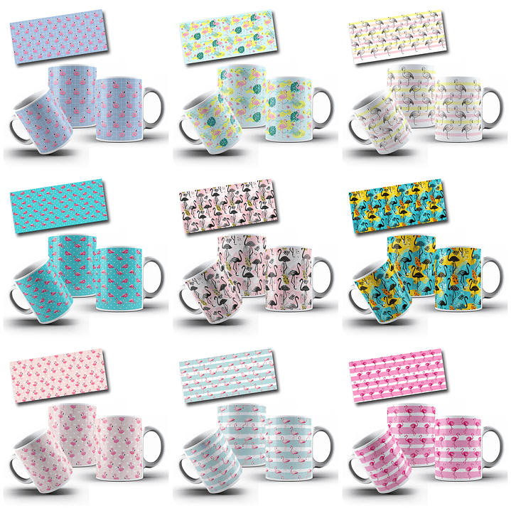 48 Artes para Caneca Estampas Diversas Femininas Arquivo Editável 11