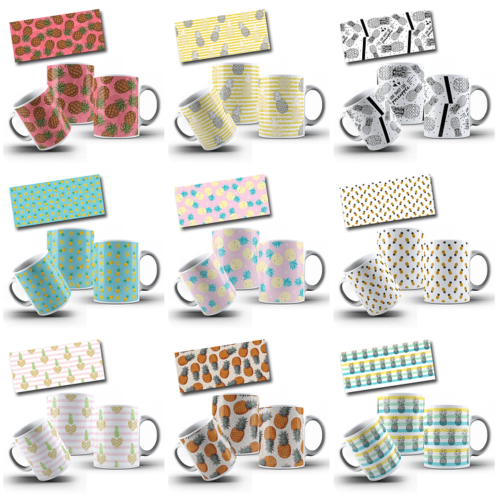 48 Artes para Caneca Estampas Diversas Femininas Arquivo Editável 13