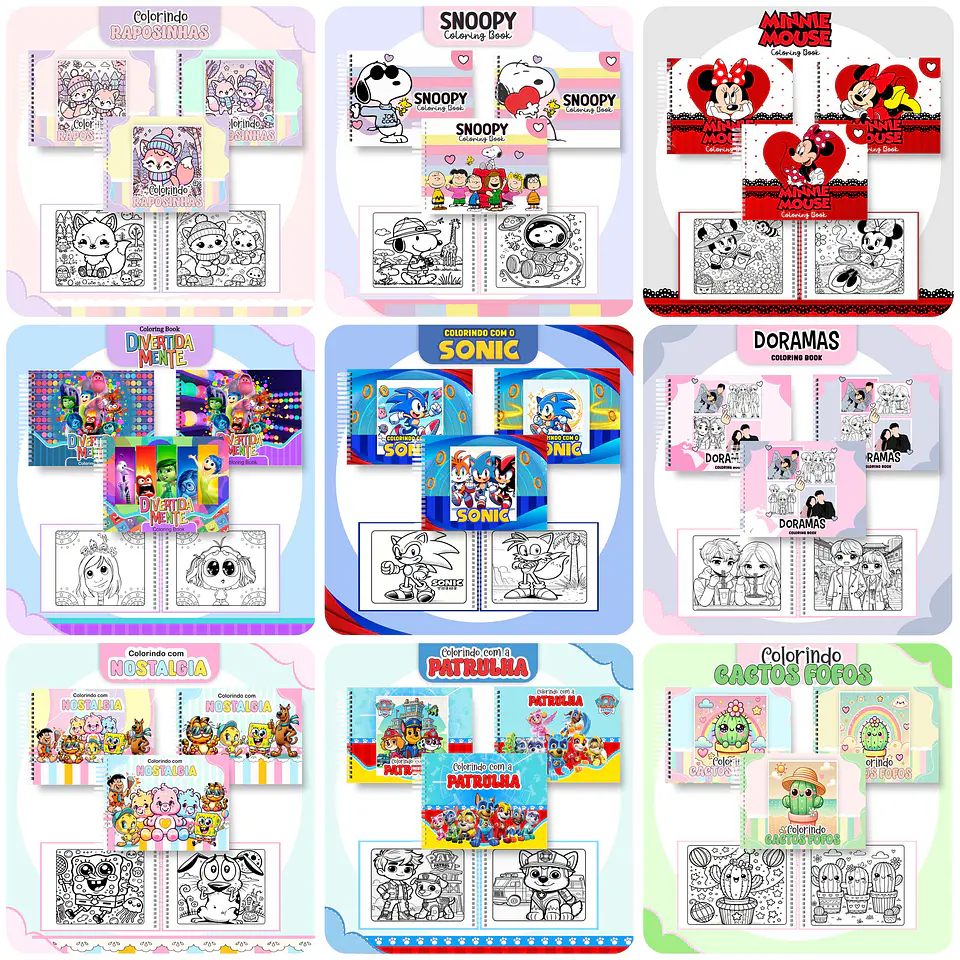 Arquivos Livro de Colorir Personagens Bobbie Goods Com Atualizações em pdf 2