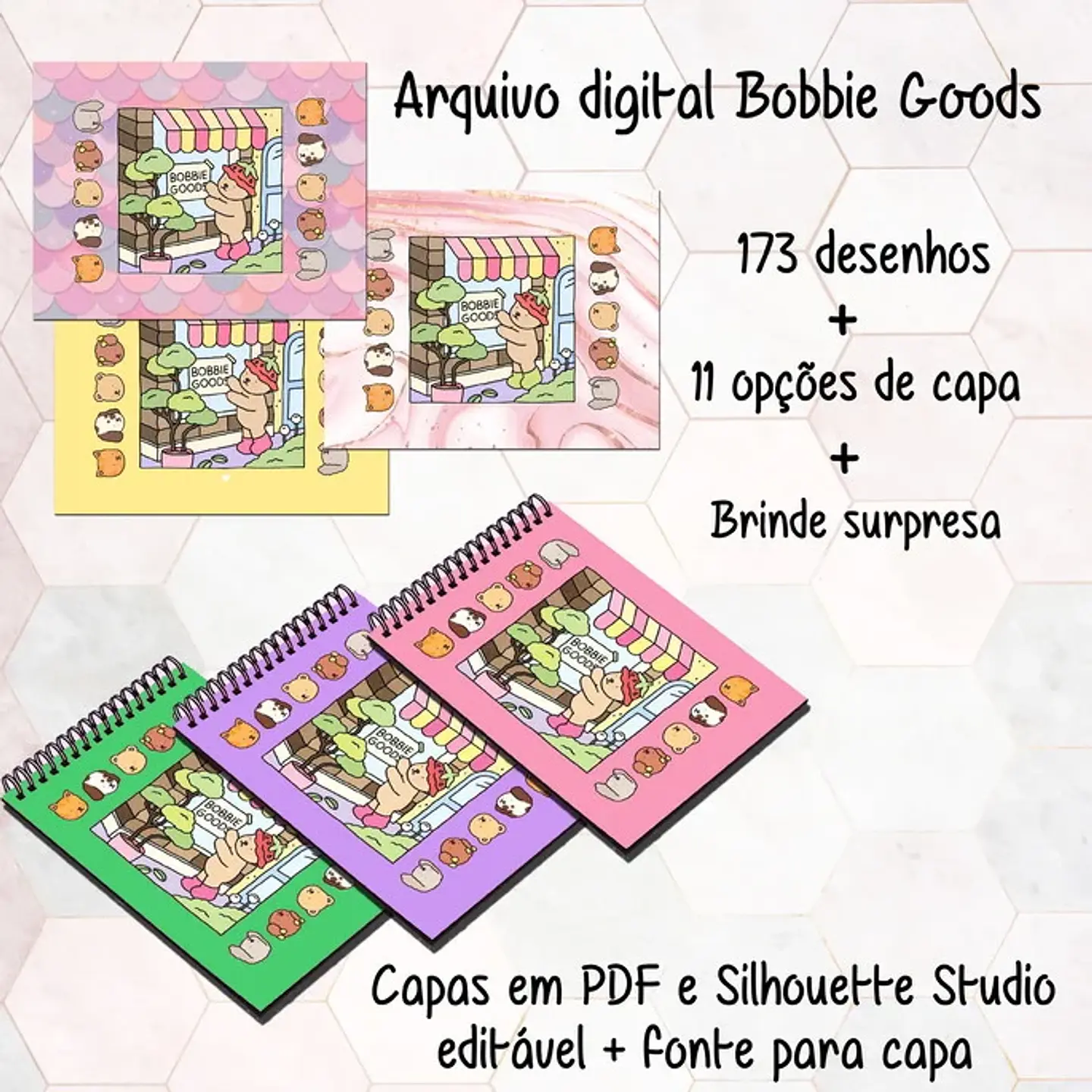Arquivos Livro de Colorir Personagens Bobbie Goods Com Atualizações em pdf 10