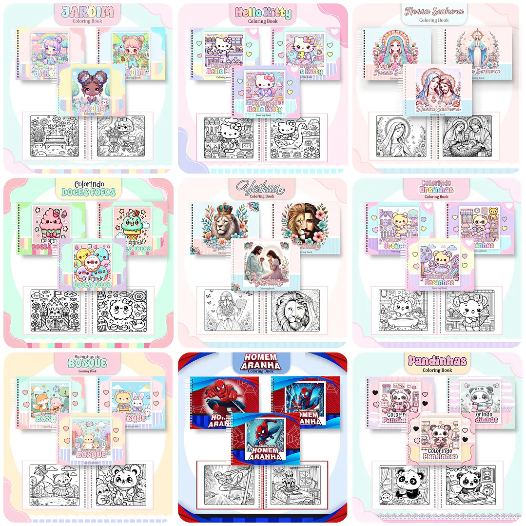 Arquivos Livro de Colorir Personagens Bobbie Goods Com Atualizações em pdf 11
