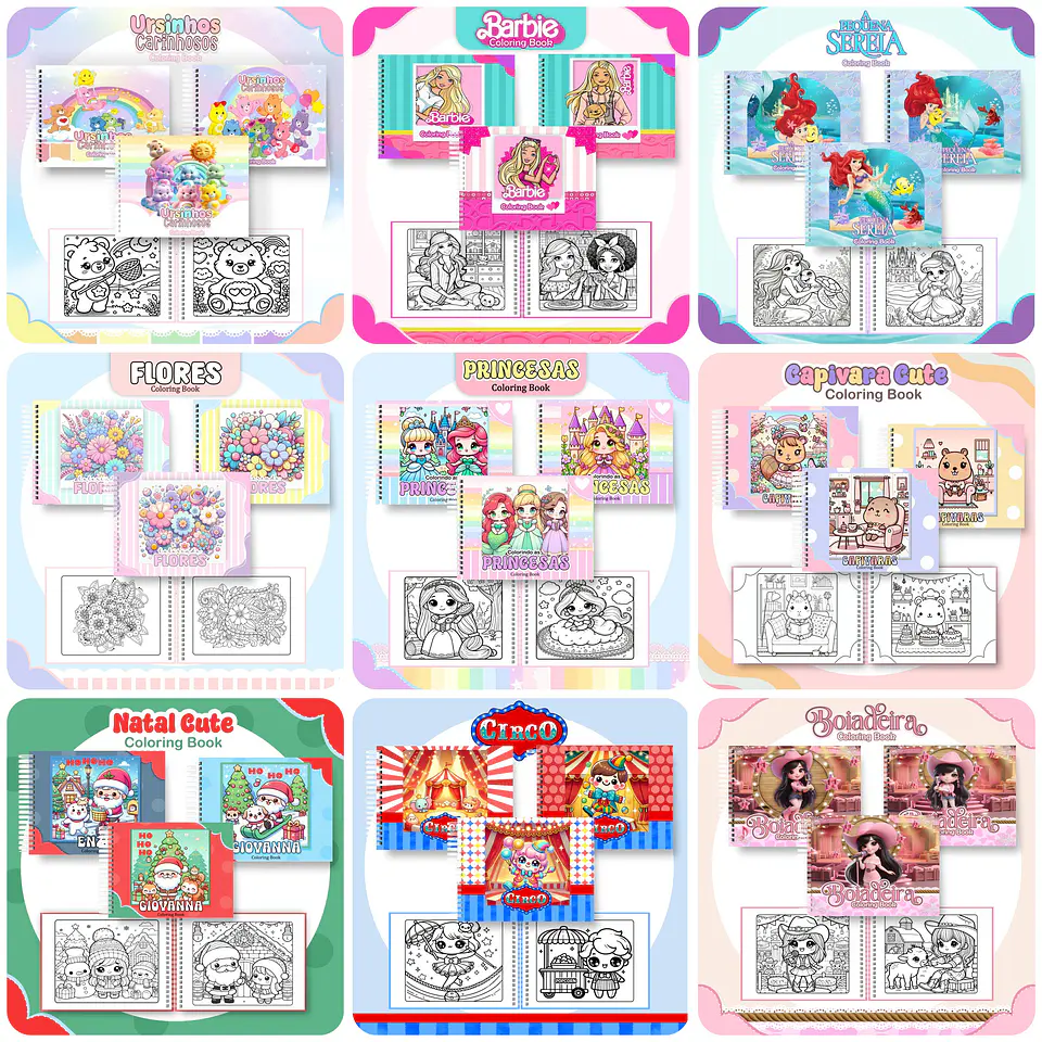 Arquivos Livro de Colorir Personagens Bobbie Goods Com Atualizações em pdf 13
