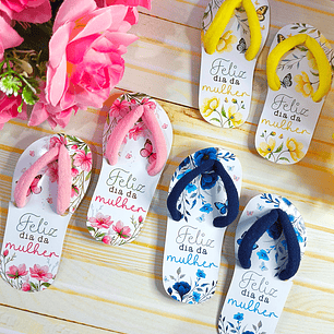 Arquivos de Corte Mimos Dia das Mulheres Chinelos em Jpg