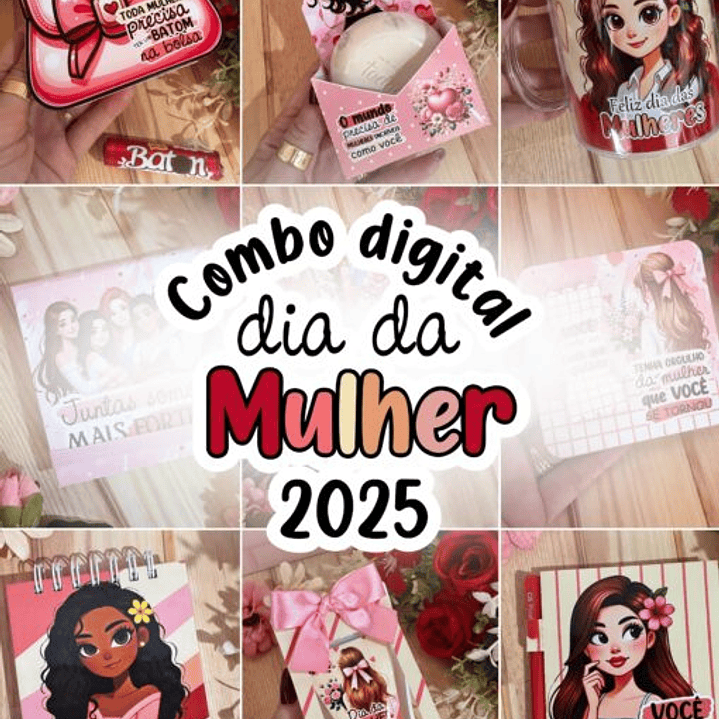 Arquivos de Corte Mimos Dia das Mulheres em Pdf 1