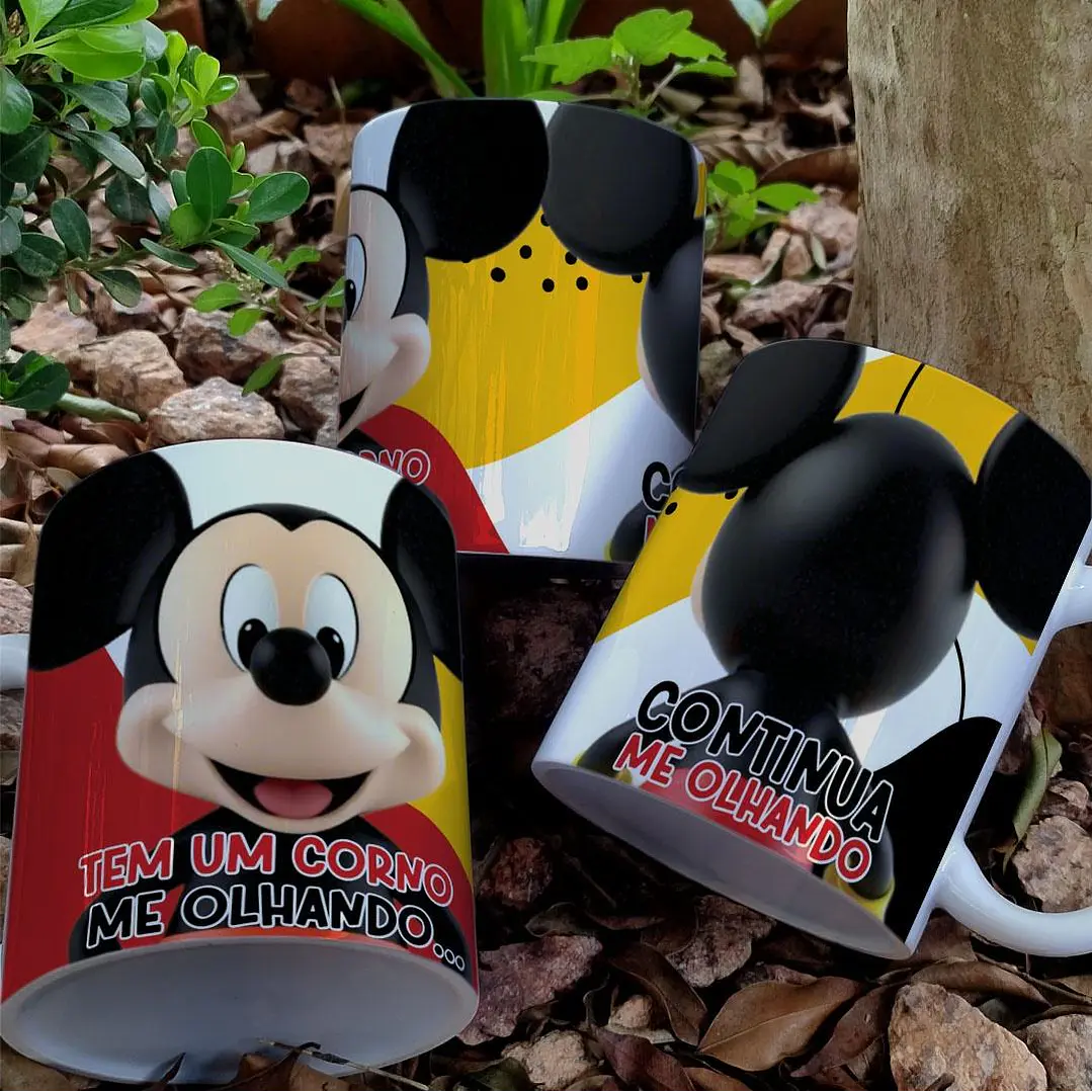 8 Artes para Caneca Personagens Sarcásticos Arquivo em Png   4