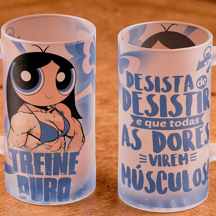 12 Artes para Copo Chopp Meninas Super Poderosas Arquivo em Jpg 2