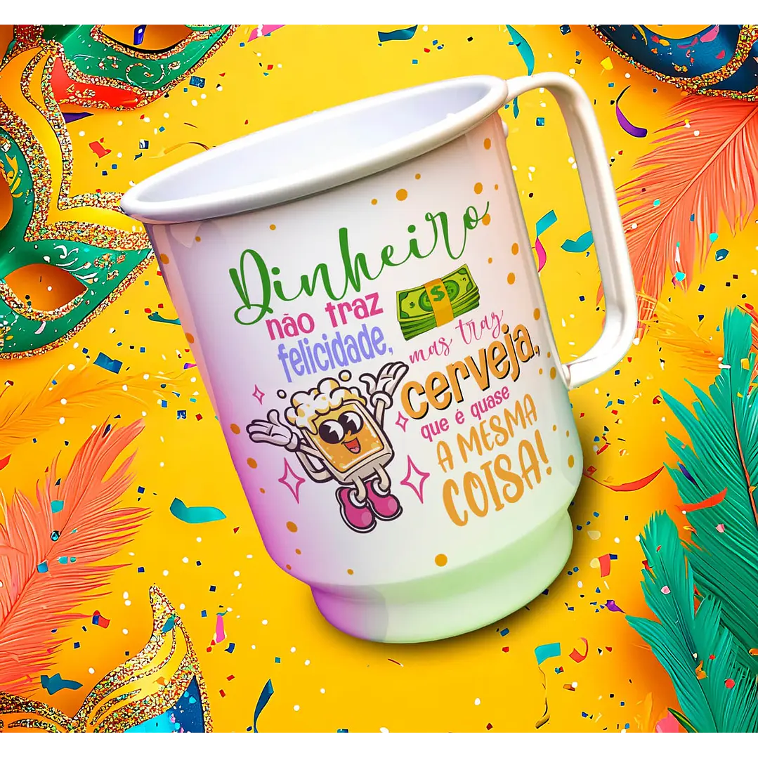 13 Artes para Copo Chopp Carnaval Arquivo Editável 12