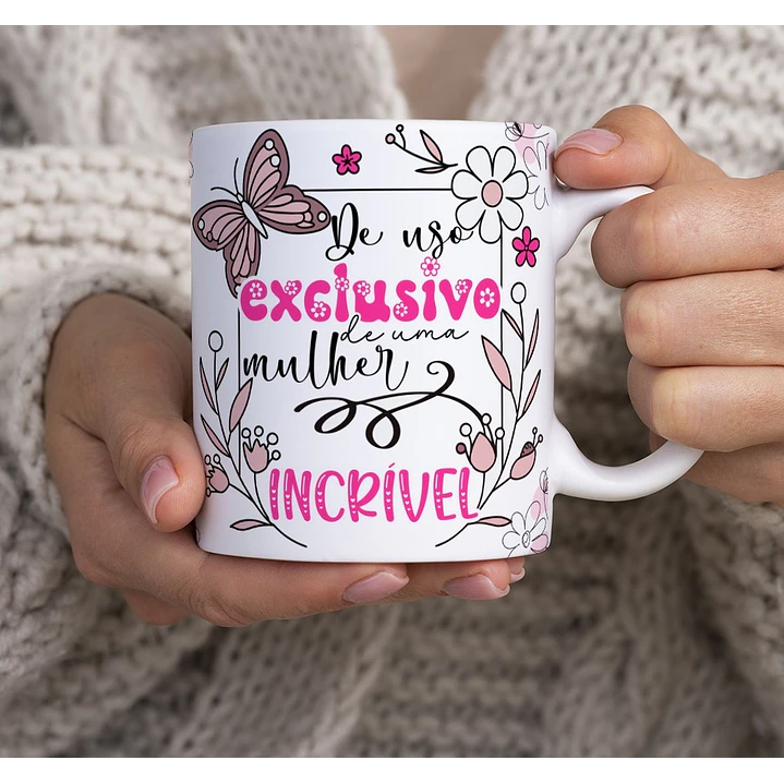 26 Artes para Caneca Alfabeto Dia das Mulheres Arquivo Editável 3