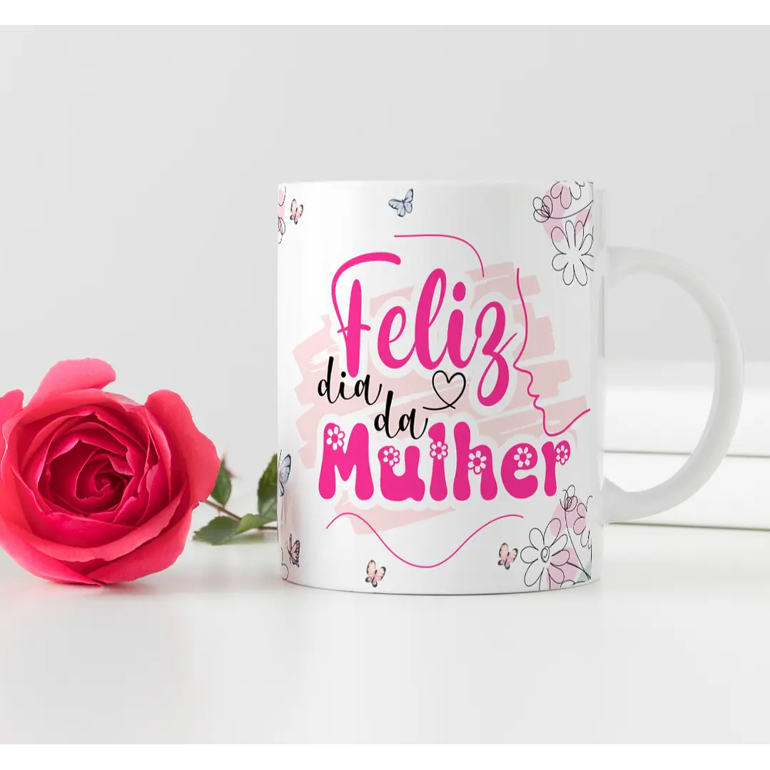 26 Artes para Caneca Alfabeto Dia das Mulheres Arquivo Editável 9