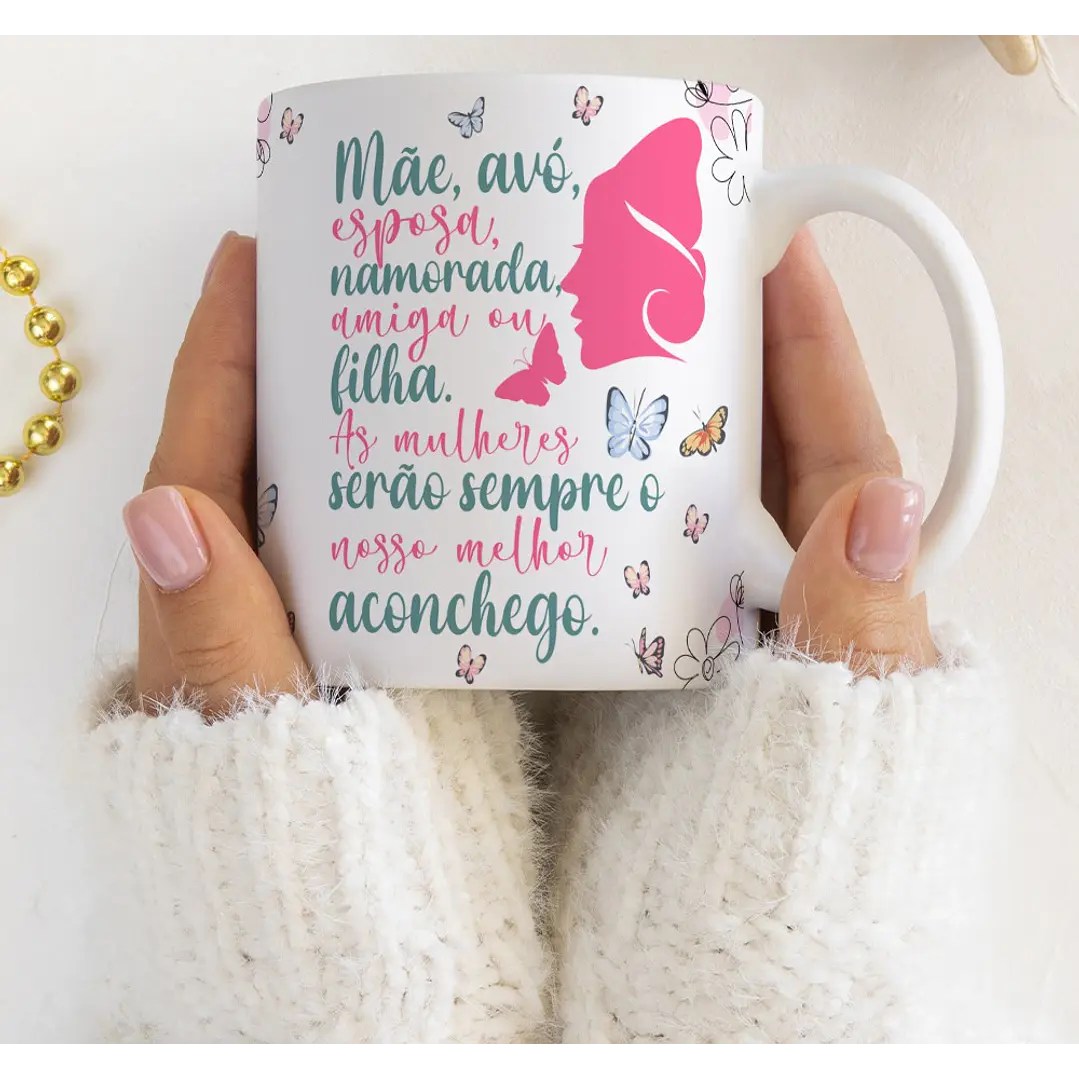 26 Artes para Caneca Alfabeto Dia das Mulheres Arquivo Editável 10