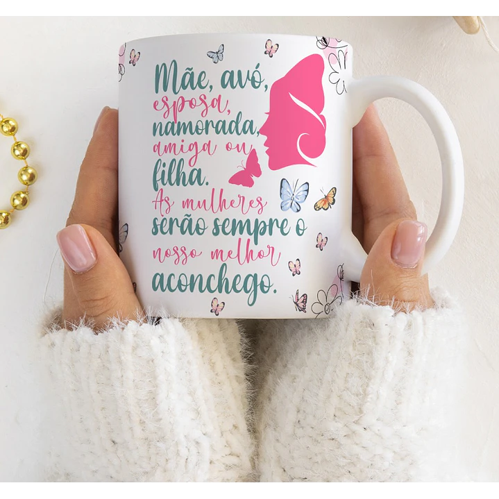 26 Artes para Caneca Alfabeto Dia das Mulheres Arquivo Editável 10