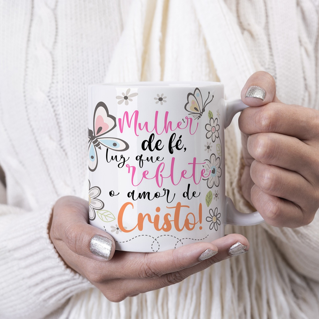 26 Artes para Caneca Alfabeto Dia das Mulheres Arquivo Editável 12
