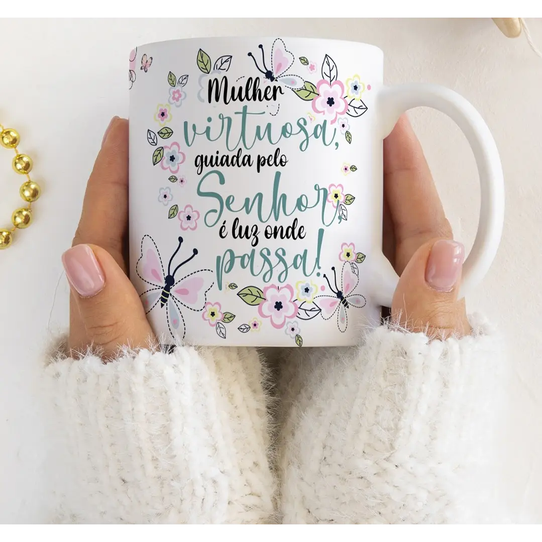 26 Artes para Caneca Alfabeto Dia das Mulheres Arquivo Editável 13