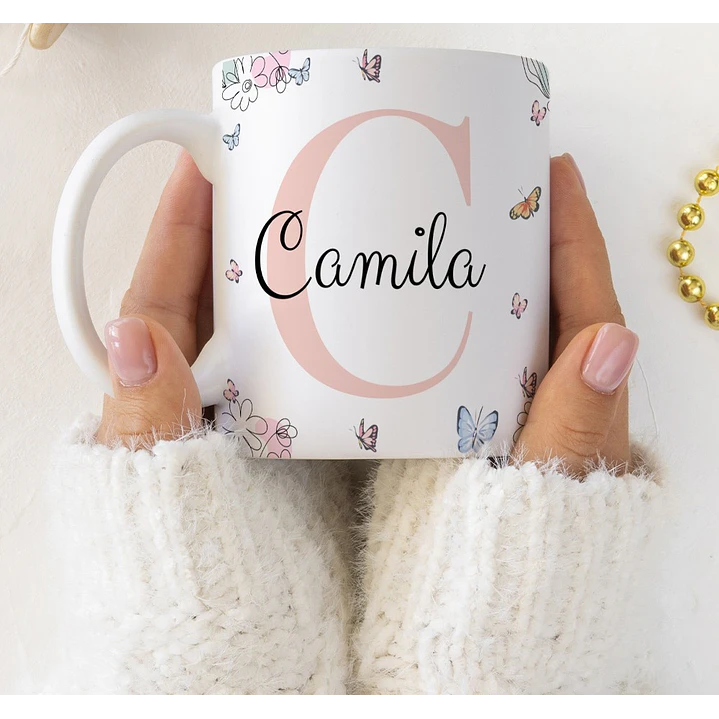 26 Artes para Caneca Alfabeto Dia das Mulheres Arquivo Editável 15