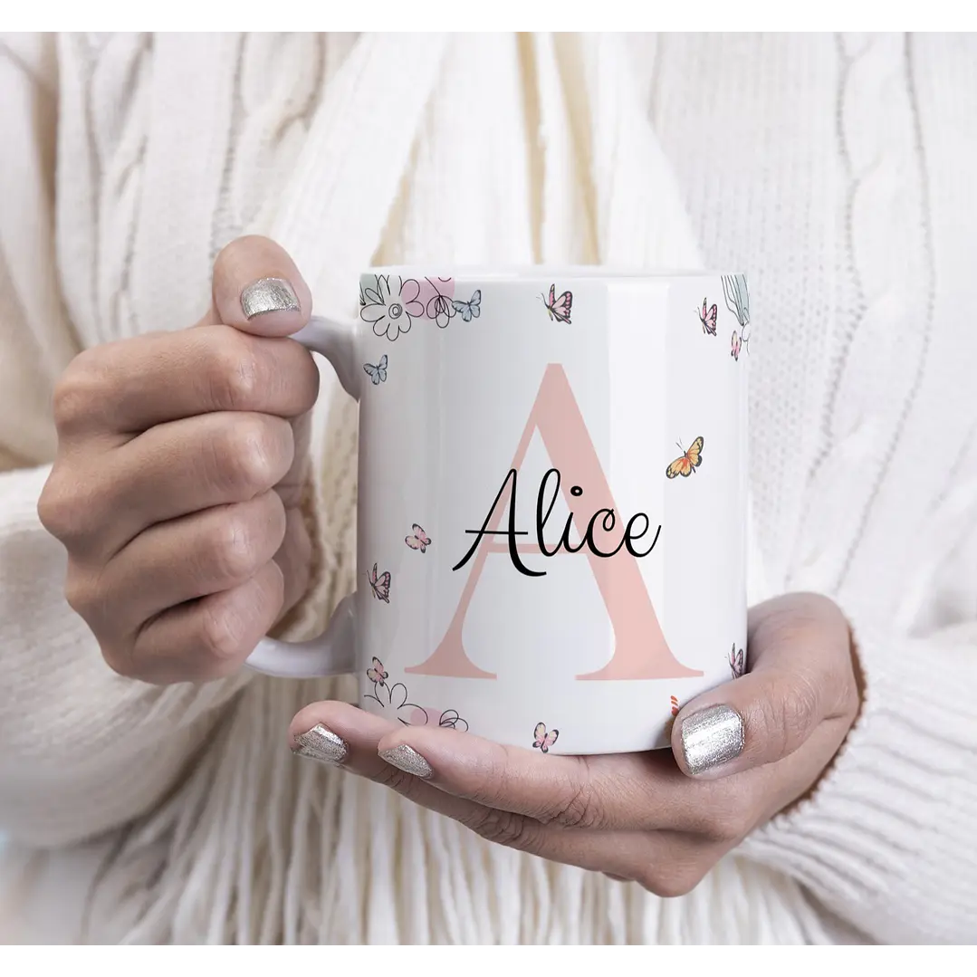 26 Artes para Caneca Alfabeto Dia das Mulheres Arquivo Editável 16