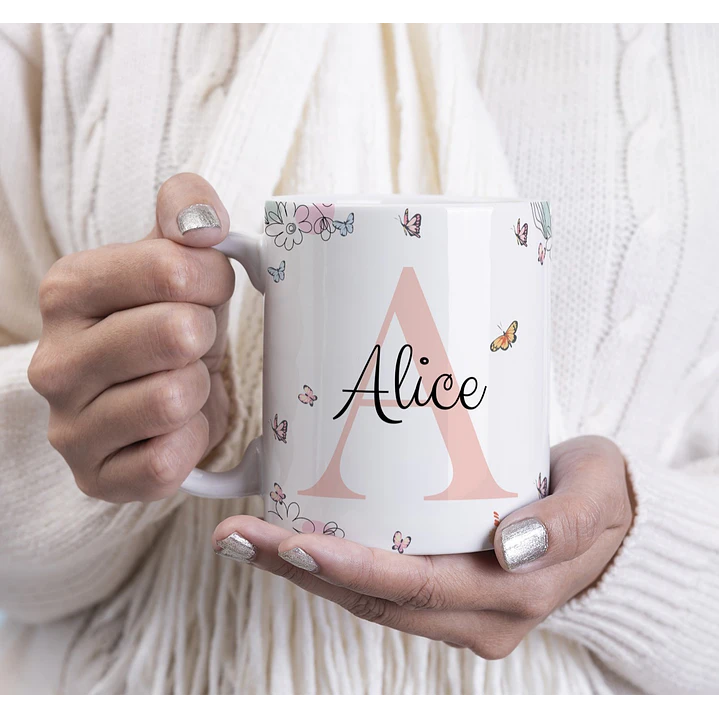 26 Artes para Caneca Alfabeto Dia das Mulheres Arquivo Editável 16