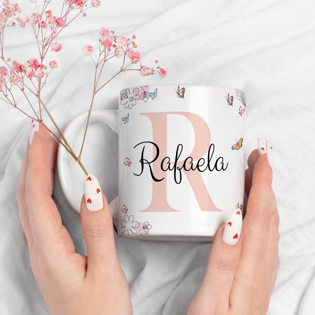 26 Artes para Caneca Alfabeto Dia das Mulheres Arquivo Editável 17