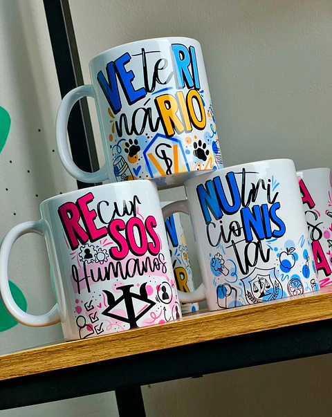 118 Artes para Caneca Profissões Arquivo em Jpg