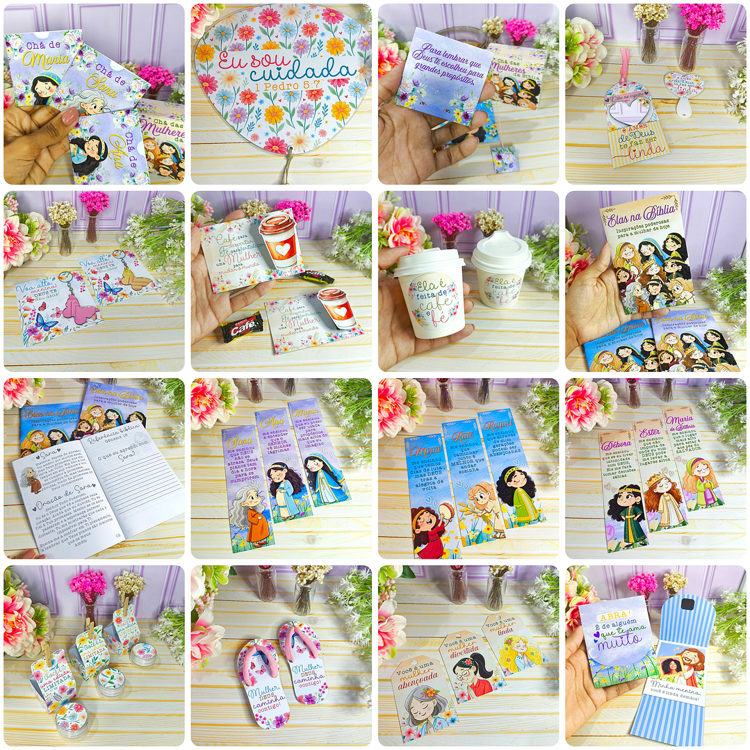 Arquivos de Corte Fé Menina Cristão Mimos em Png 1