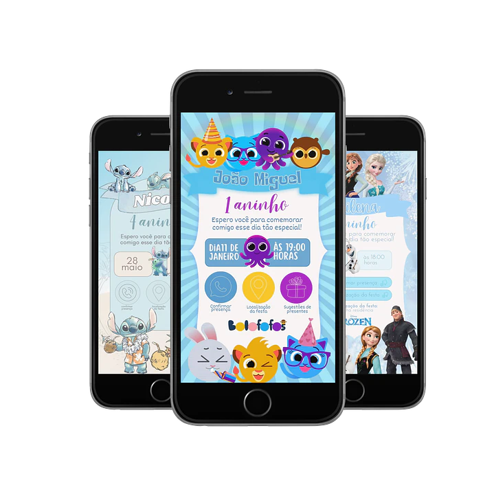 Pack Canva Convites Digitais Interativos Templates Editáveis 128 Artes 14