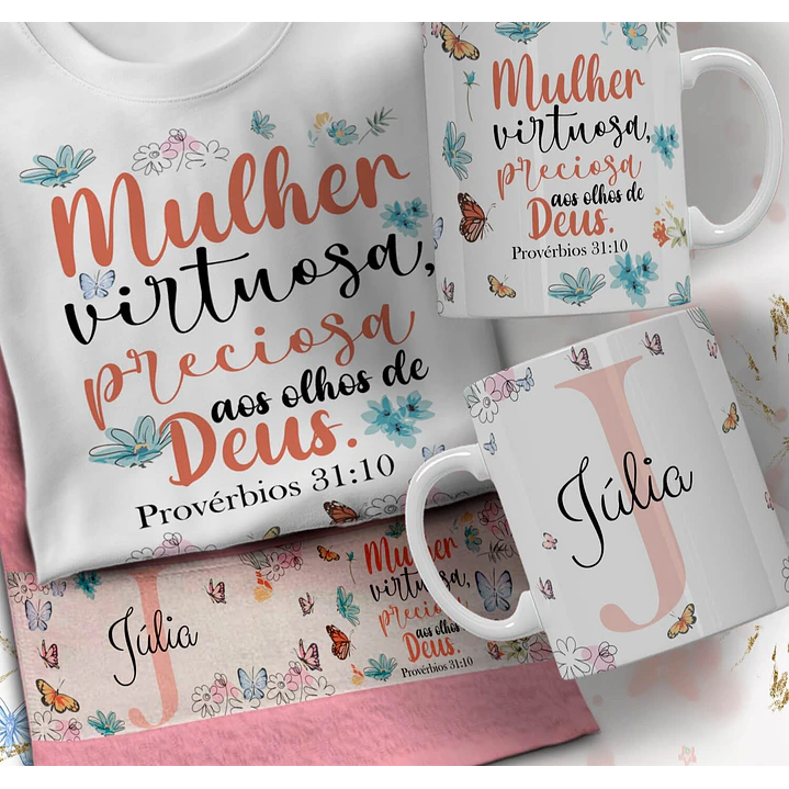 66 Artes para Caneca Camisa e Toalhinha Dia das Mulheres Arquivo em Editável  12