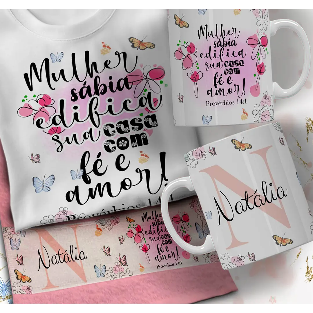 66 Artes para Caneca Camisa e Toalhinha Dia das Mulheres Arquivo em Editável  16