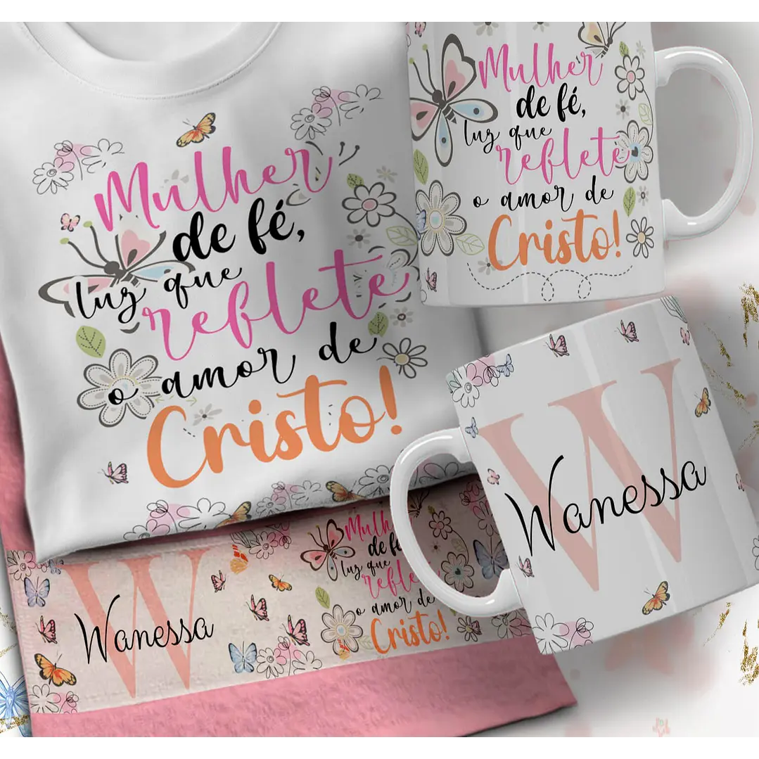 66 Artes para Caneca Camisa e Toalhinha Dia das Mulheres Arquivo em Editável  25