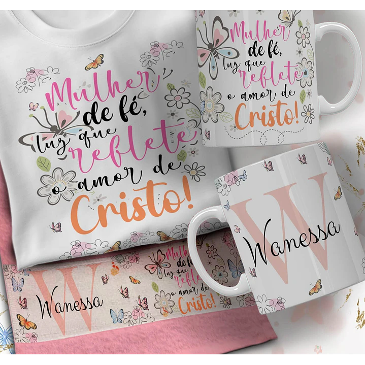 66 Artes para Caneca Camisa e Toalhinha Dia das Mulheres Arquivo em Editável  25