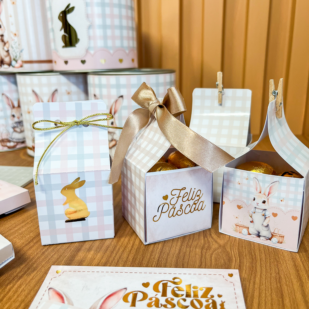 Arquivo de Corte Páscoa Mimos Coelhinhos Arquivo editável 3