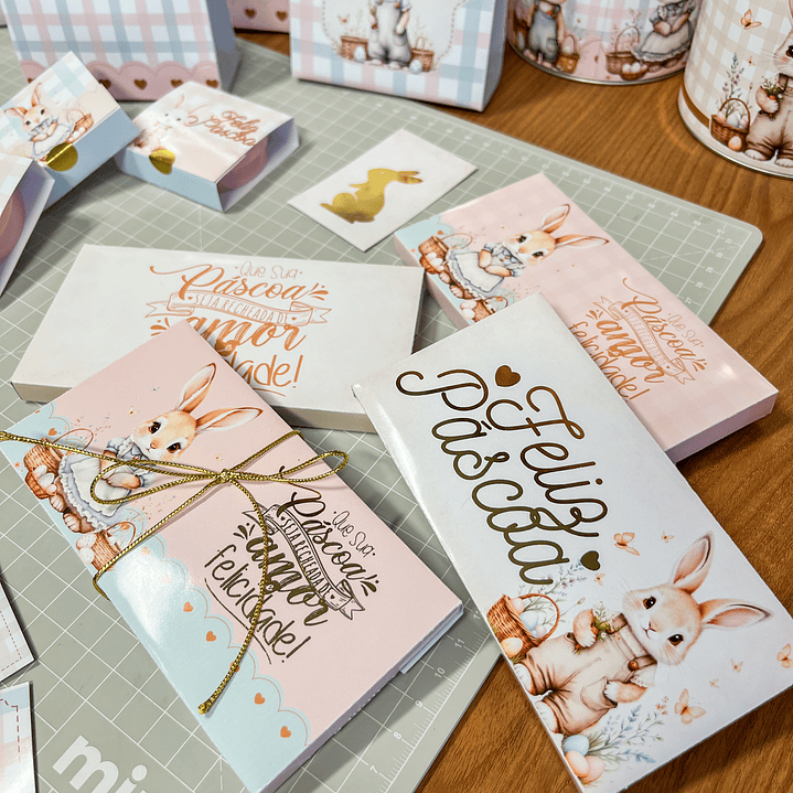 Arquivo de Corte Páscoa Mimos Coelhinhos Arquivo editável 4