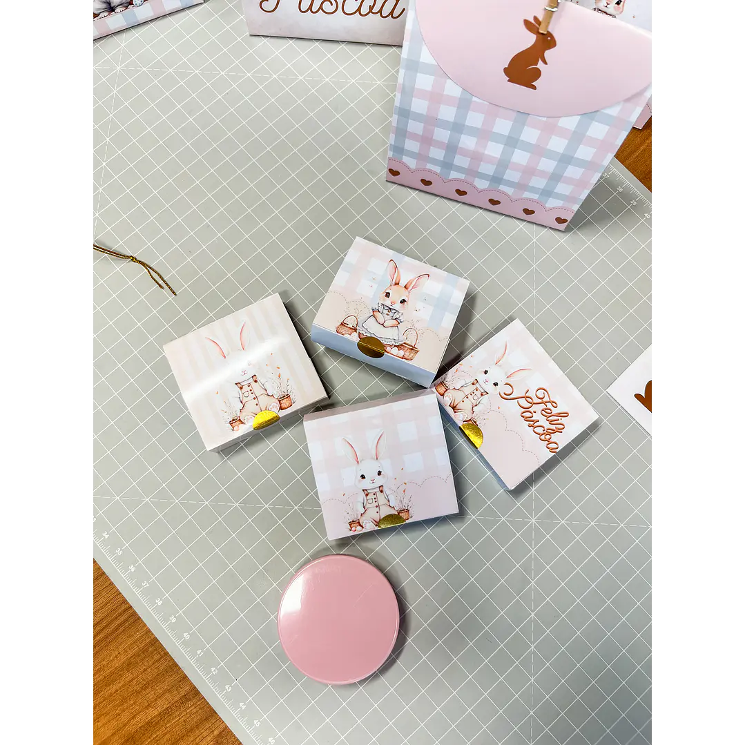 Arquivo de Corte Páscoa Mimos Coelhinhos Arquivo editável 8