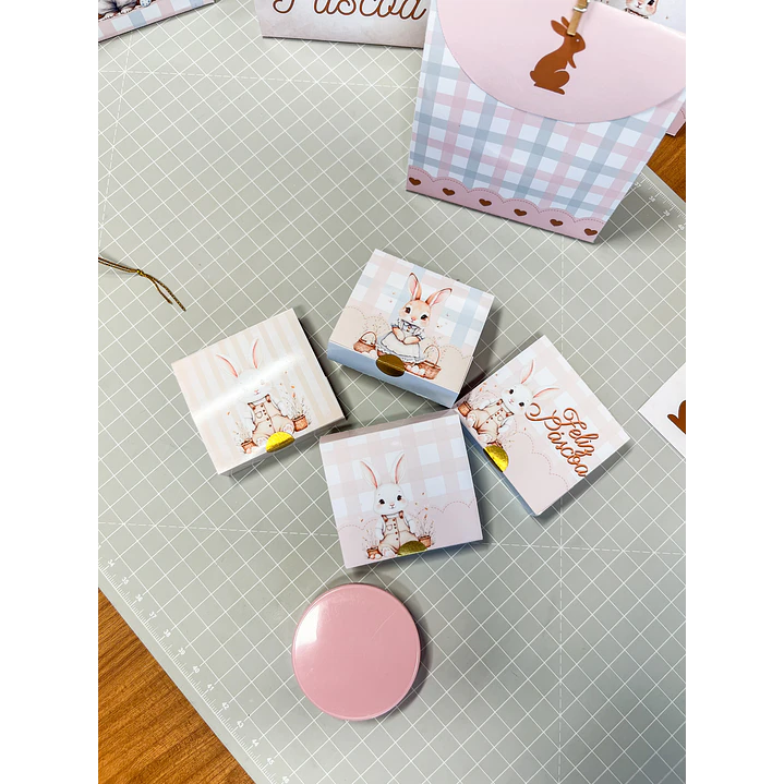 Arquivo de Corte Páscoa Mimos Coelhinhos Arquivo editável 8