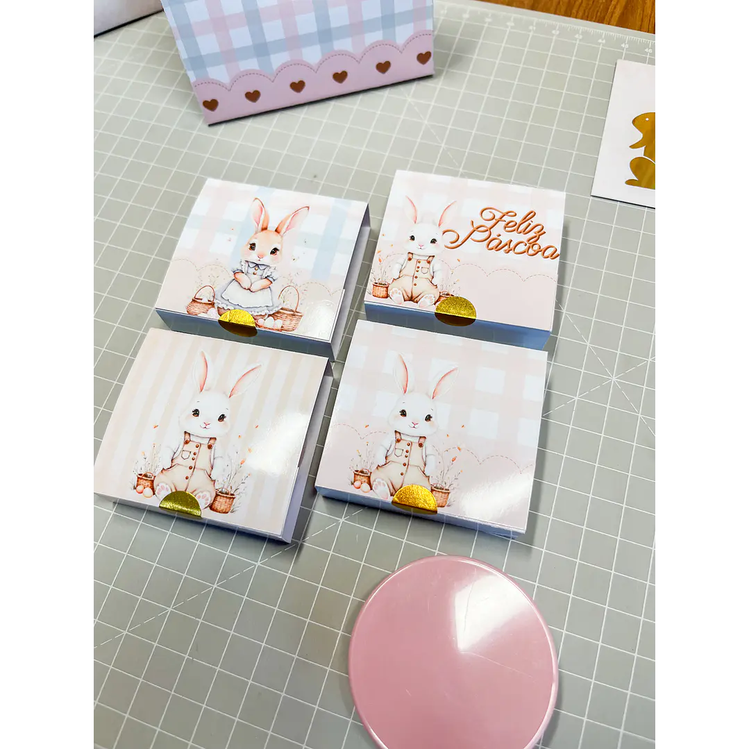 Arquivo de Corte Páscoa Mimos Coelhinhos Arquivo editável 9